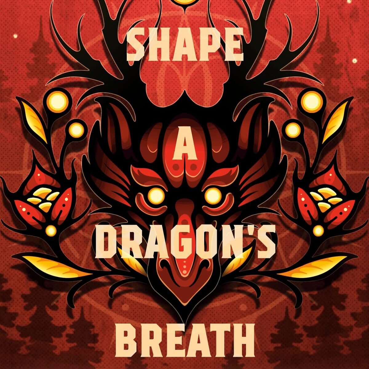 A square crop of the front cover of To Shape a Dragon's Breath by Moniquill Blackgoose.